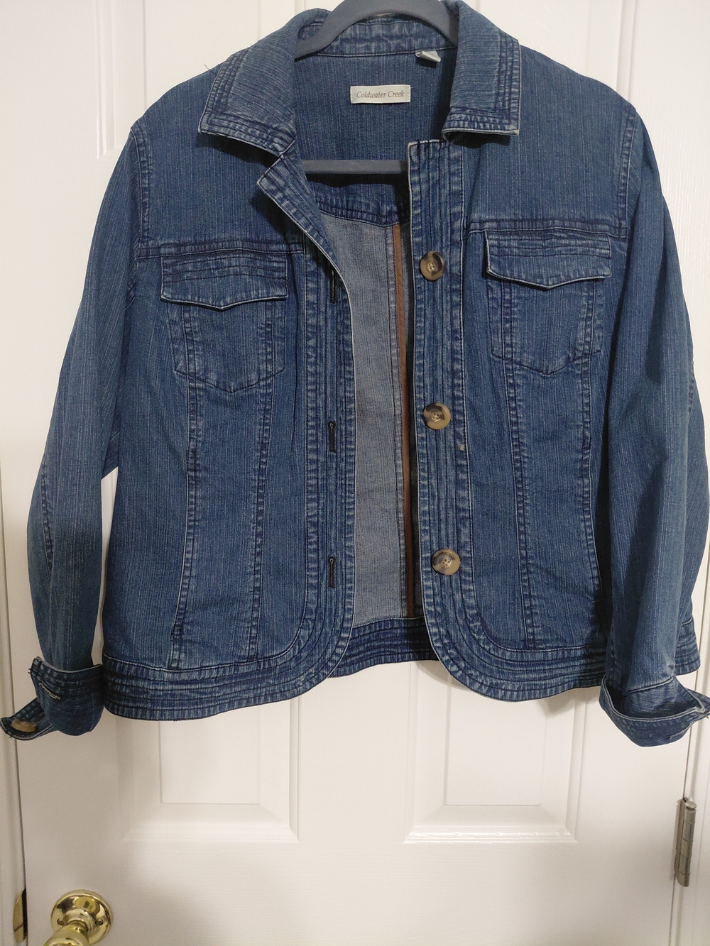 Coldwater Creek Women's Denim Jacket - Blue